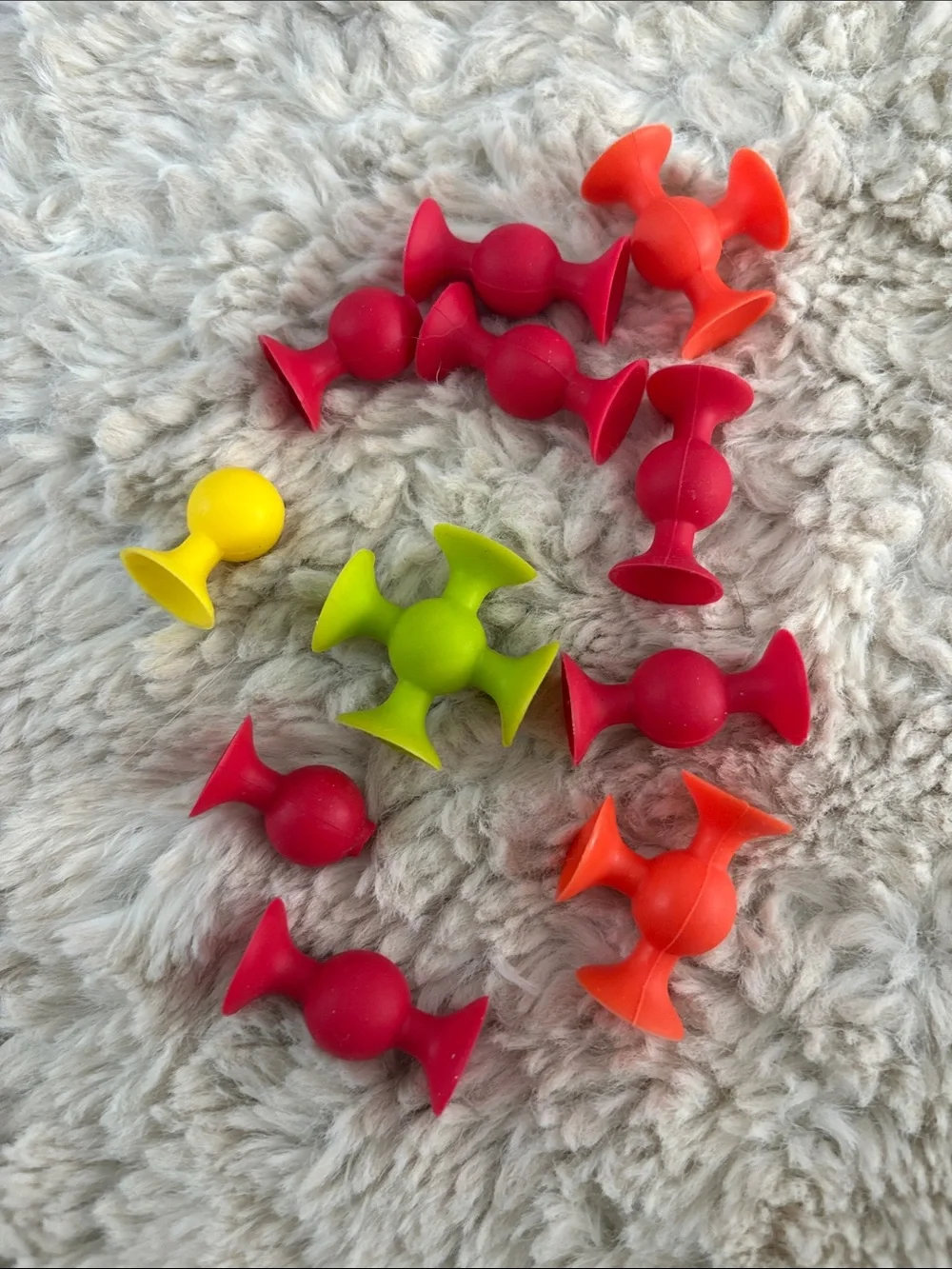 Squigs Fun Little Suckers Toy Set - Multicolor pieces